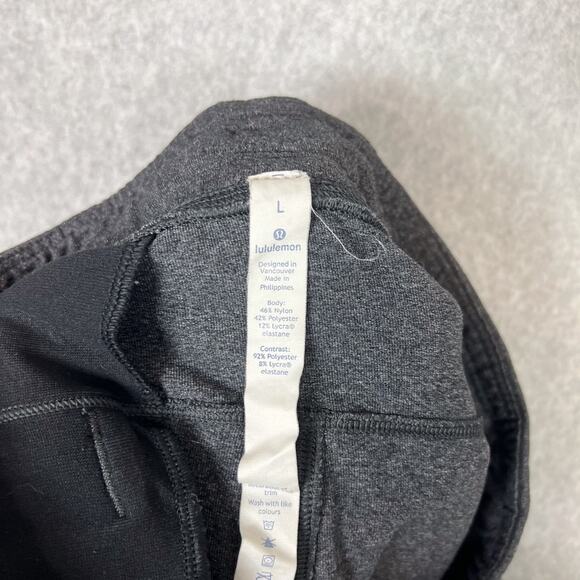 Lululemon Intent Jogger Men's Size L Grey Stretch Comfort Lounge Casual Pockets - Picture 14 of 15